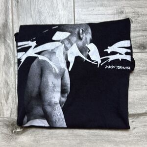 XXXTentacion Mens Graphic XXXTentacion Album T-Shirt Black Large